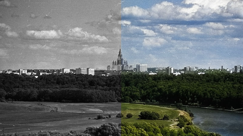 Раскрашивание чёрно-белых фотографий в цветные Раскрашивание чёрно-белых фотографий в цветные